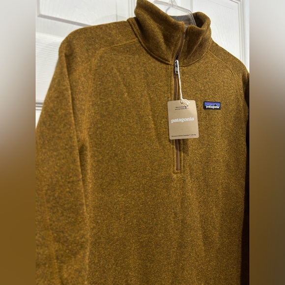 Patagonia Women's Medium Better Sweater 1/4-Zip Raptor Brown NWT Jacket - Picture 2 of 8